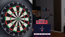 Dartom Stream Ich versuche bei der Bull…
