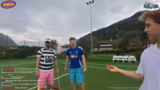 Boccia-Spiel und Wetterbeding…
