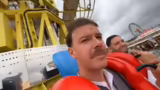 Fahrt auf dem Power Tower