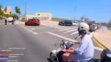 Fahrt über Mallorca mit Moped…
