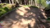 Sturz und Fahrradtausch