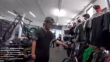 Ankunft von Tobi und Fahrradp…
