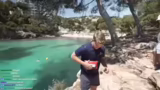 Klippenspringen und Abkühlung…
