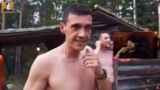Fertigstellung der Sauna und…