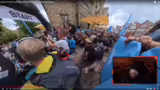 Fabios Start beim Megamarsch…