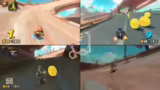 Mario Kart Rennen zu dritt un…