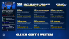 Das gibt's heute bei uns in Programm !…