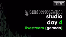gamescom studio 2026 ! Tag 4 ! Livestre…