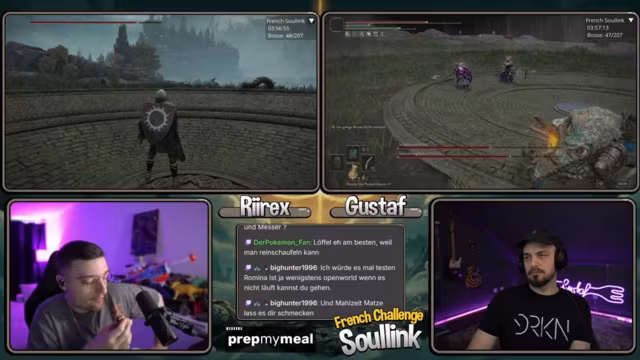 Elden Ring souls vereint in French Challenge
