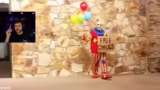 Reaktion auf virale Clown-Sic…