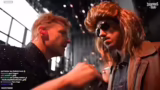 Backstage mit Electric Callboy