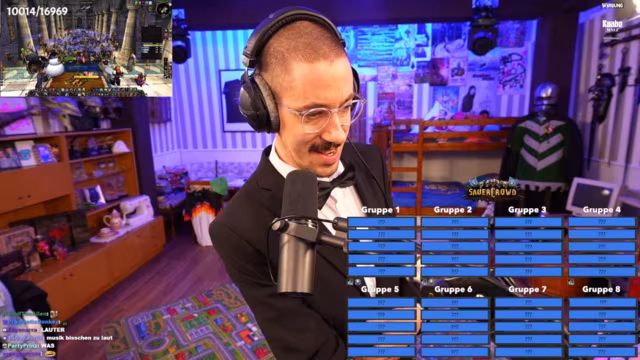 18 Uhr Raid-Kader-Verkündung mit Specia…