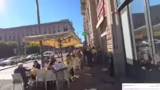 Cappuccino-Pause und Stadtans…