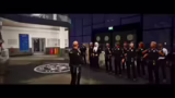 Ansprache an die State Police…