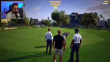 Golfspiel und Running Gag mit…
