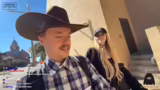 Cowboy-Look und Pläne für die…