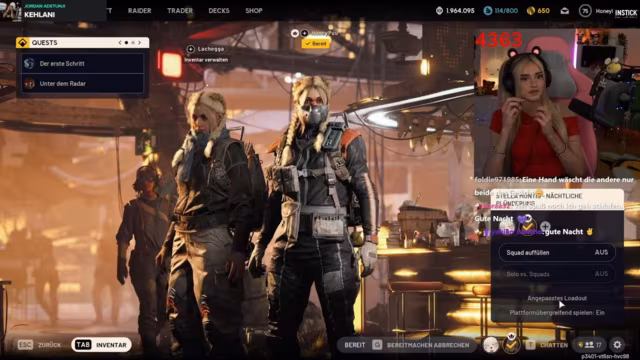 Kollaborativer Ark-Raiders-Stream mit viel Loot