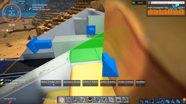 Ausführliche Erkundung beeindruckender Bauwerke auf RAHFT Server