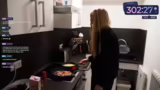 Kochen im Stream, Kühlschrank…