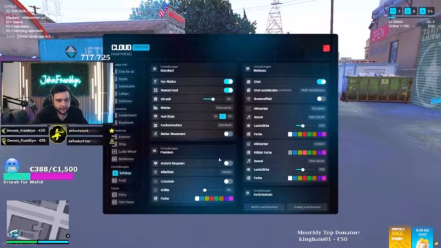 In GTA V wird ger farmt und ein Giveaway ausgelost.