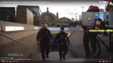 Polizeieinsatz im Frankfurter…