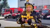 Besonderer Stream mit Feuerwe…