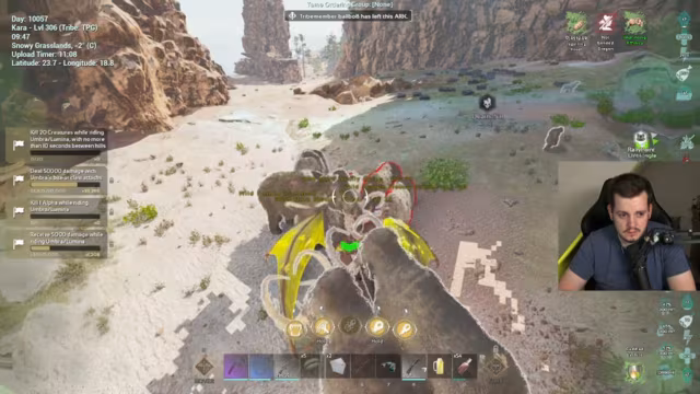 Umbra als dominierendes PvP-Tame in ARK: Survival Ascended analysiert
