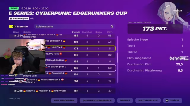 Gemeinsamer Trio-Wettkampf mit strategischer Teamkoordination