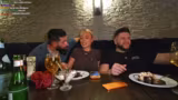 Erstes Treffen mit Ferrari-Fahrt und Restaurantbesuch