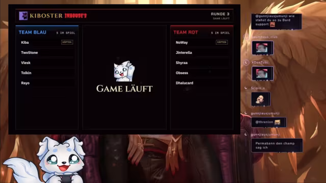 League of Legends Inhouse-Event mit Among Us-Rollen und Punktesystem