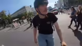 Ankunft am Brandenburger Tor…
