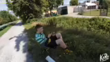 Pause am Bach und Frühstück m…