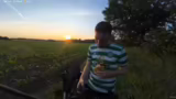Kilometerziel und Essenspause
