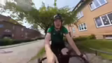 Abfahrt in Rostock und Beglei…