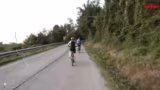 Alpine Radtour startet am ersten Tag