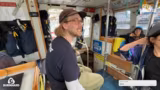 NORWEGEN SEGELBOOT MIT !GREENPEACE knab…
