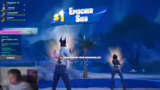 Fortnite-Action und Champagne…