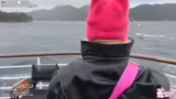 Sturm in Norwegen und Seegang