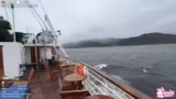Ankunft im Fjord und mystisch…