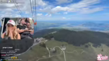 Angst vor der steilen Seilbahn