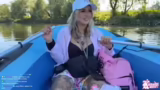 Schlauchbootfahrt auf der Sie…