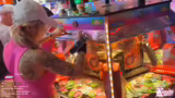 Münzspielautomat-Action und J…