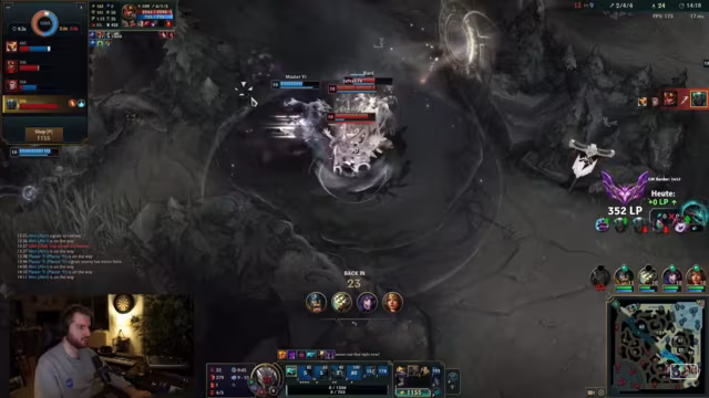 Analyse des League of Legends-Abends und seiner Ergebnisse