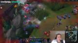 Dramatischer Spielverlauf in League of Legends mit strategischen Wendungen