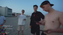 STREAMER WGTAG 6BEACH DAY