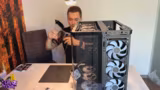 Gemeinsamer PC-Bau mit Fire und anschließender Spieltest