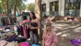 Erfolgreicher Flohmarktstand…