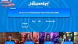 Finales Jeopardy-Board und Va…