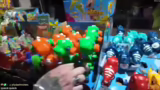Dino-Hüpfburg und Knochenpins…
