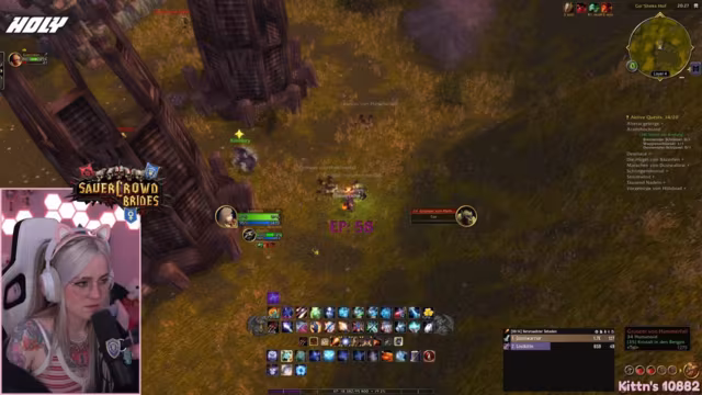 Schwerer Dungeon-Run mit erfolgreichen Bosskämpfen